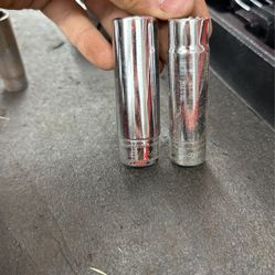 Snap In Deep 12pt Sockets 15 19mm