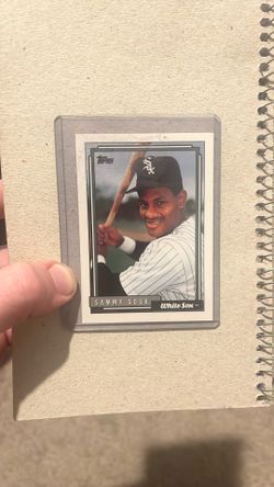 Topps 1992 Sammy Sosa Error Card