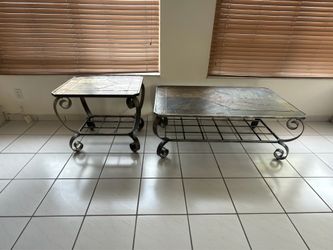 Coffee table and side table