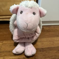 Little Miracles Sheep Lamb Plush Security Blanket Baby Toy Pillow 