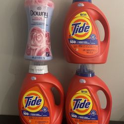 Tide Downy laundry detergent bundle $50