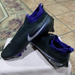 Nike Vapor Edge Speed 360 Team “Purple/Black” Mens Football Cleats  (Size: 12.5)