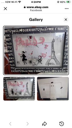 Decorative Glass Frame Picture Frame