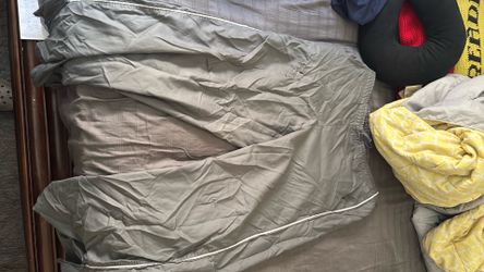 Grey Windbreaker Track Pants - Sport/Athletic (READ DESCRIPTION)