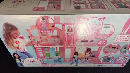 Barbie 3 level Dream Townhouse 40+ Pieces & Accessories