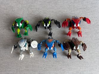 LEGO Bionicle Original Bohrok Set of 6 Complete Team (2002)