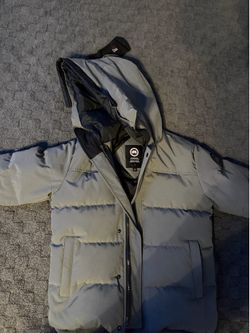 Gray/Black Canada Goose Coat
