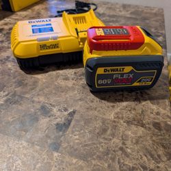 DeWalt Flexvolt 12ah Battery 12ah Charger $300