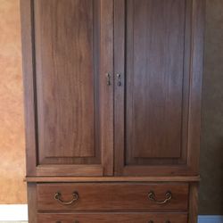 Solid Wood Armoire: Thomasville