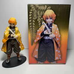 Demon Slayer kimetsu no Yaiba Agatsuma Zenitsu Action Figure (Brand New)