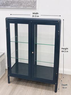 IKEA FABRIKÖR Glass-door cabinet
