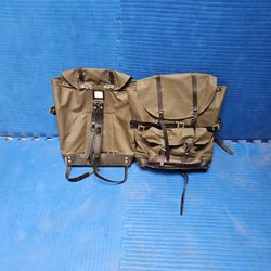 Hiking Pack Leather/Rubber x3