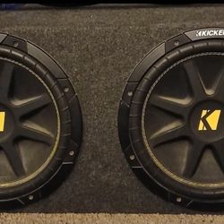 12 Inch Kickers With SSL 1500 Watt Amp