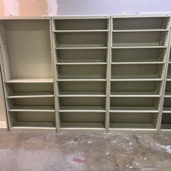 Metal Storage shelves 