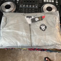 BRAND NEW GRAY BOMBER JACKET