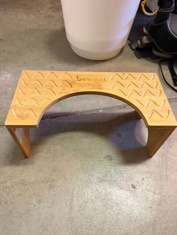 Bamboo Toilet Stool