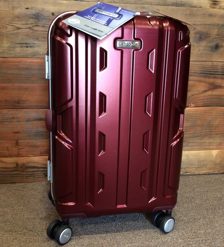 Samsonite cruisair DLX zipperless carry on aluminum framed carry on luggage