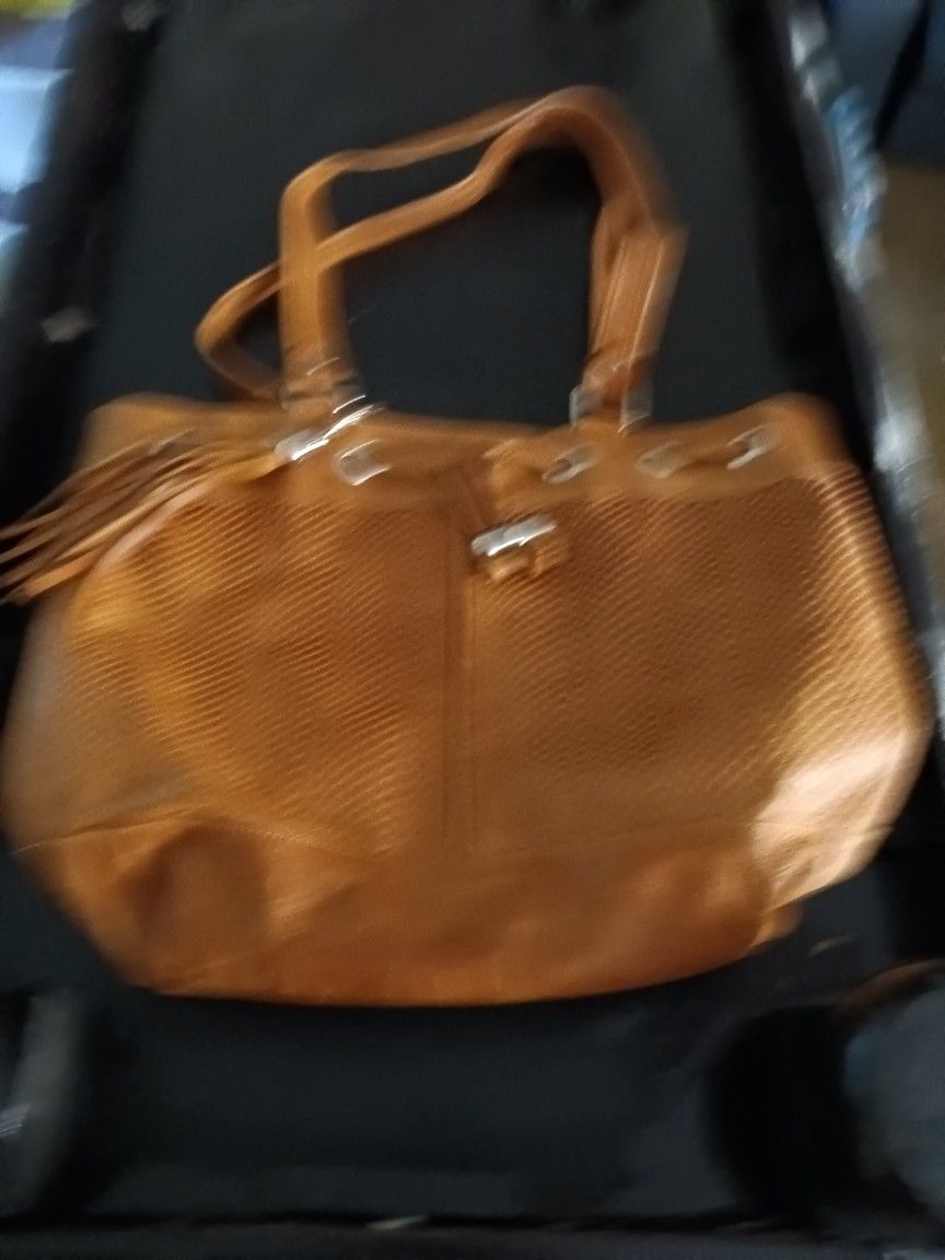 Brown Leather Purse