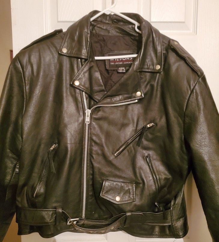 Leather Biker Jacket