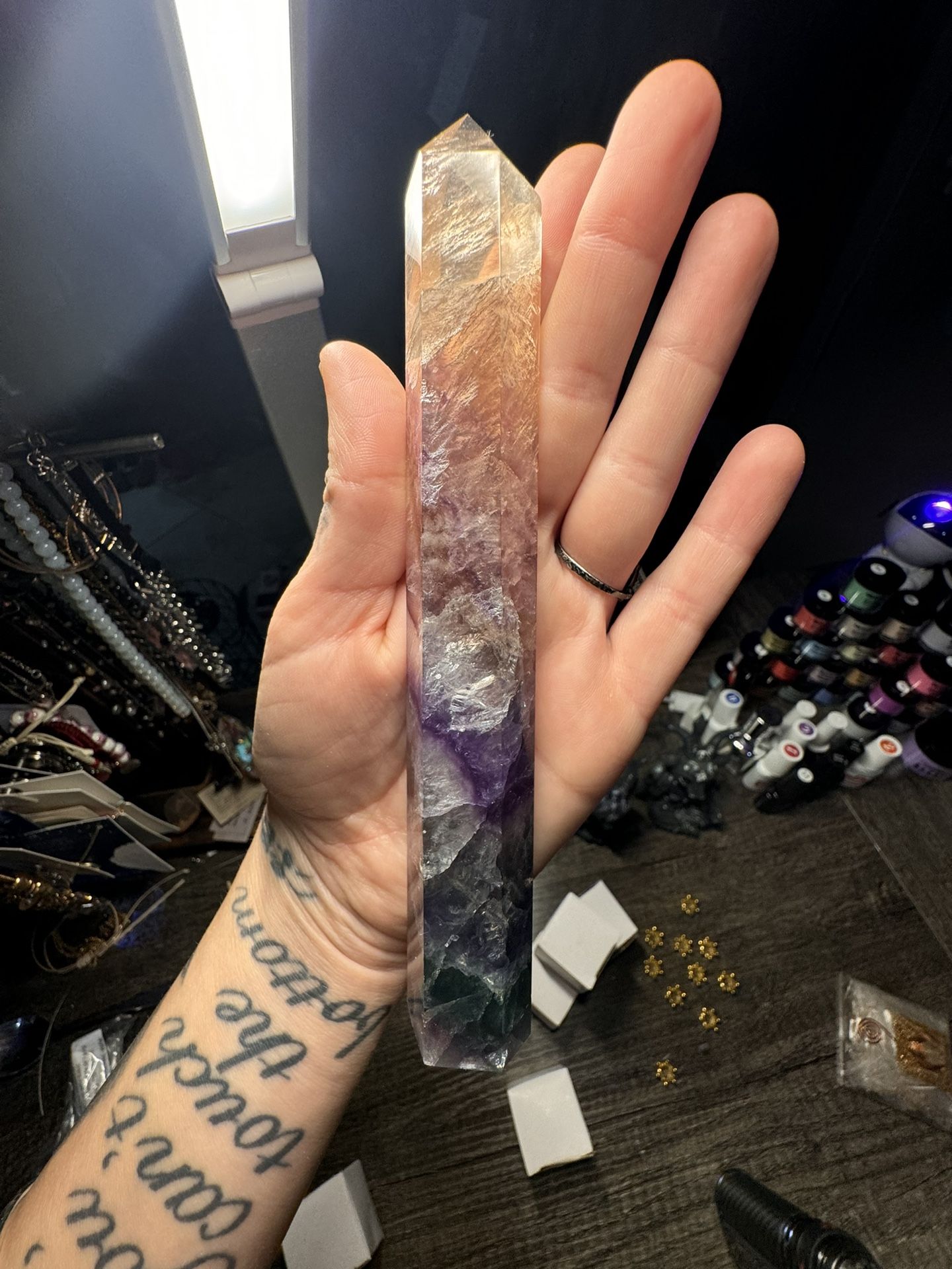 Large Fluorite Tower