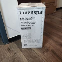 Linenspa 2" Gel Memory Foam Mattress Topper 