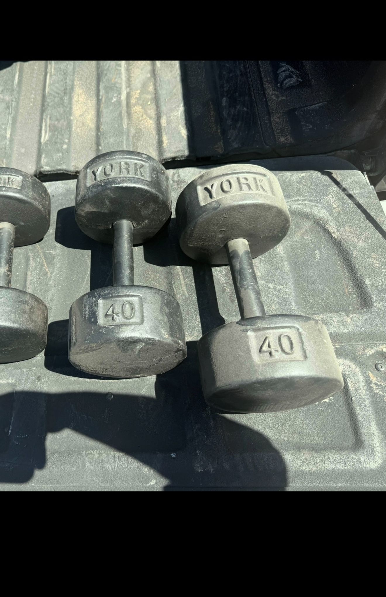 Vintage York Dumbbells