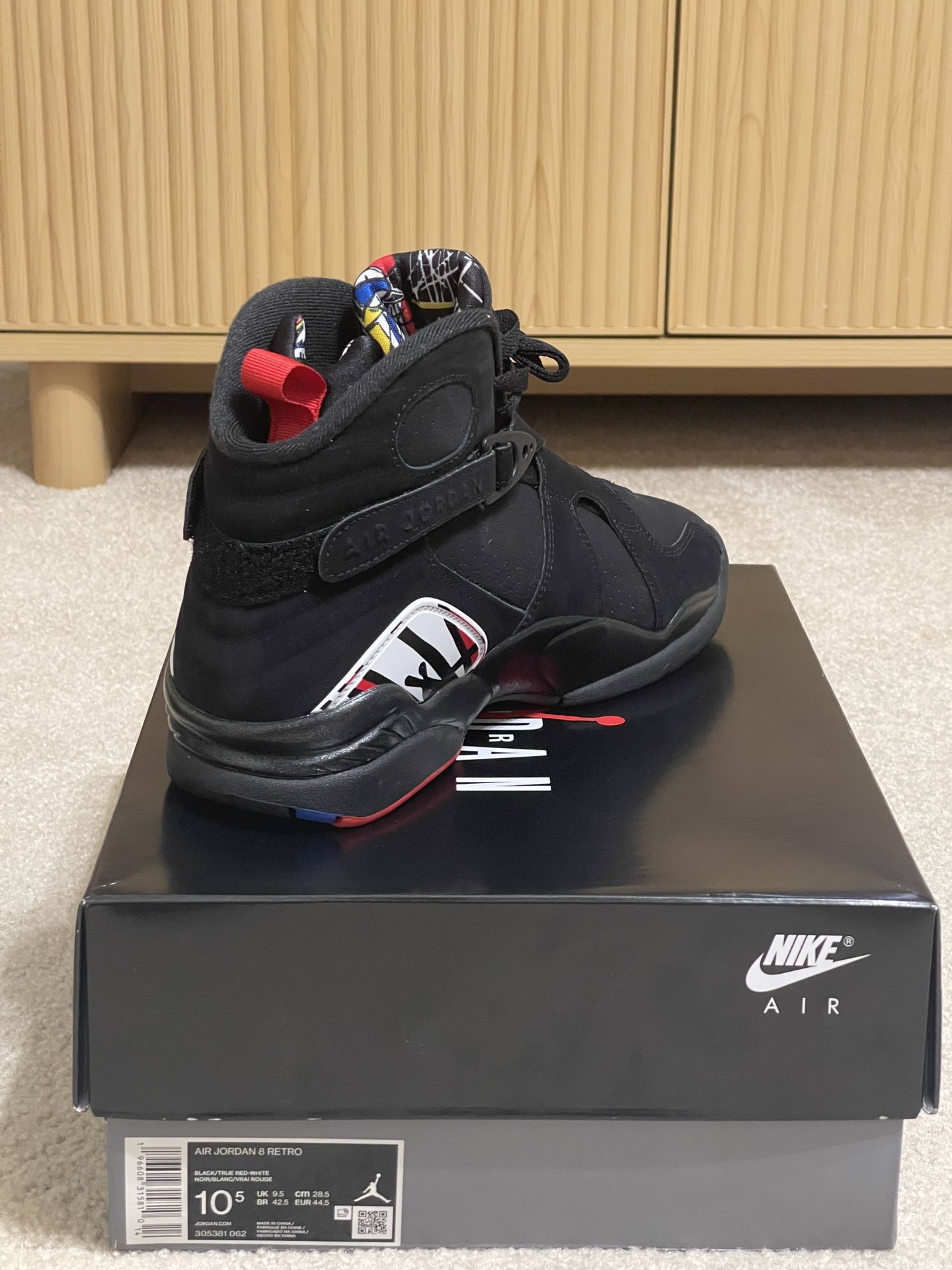 Jordan 4 Thunder / Jordan 12 Cherry/ Jordan 8