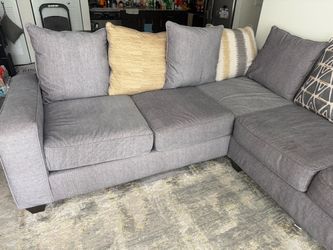 Used sectional/rug for sale.