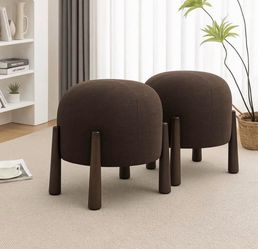 Brand New Costco Wovenbyrd Mayfair Stackable Ottoman, 2 pack