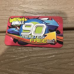 Uptown Jungle 1hour And 30min Pass