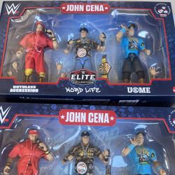 John Cena Elite 3 Pack Walmart Exclusive 
