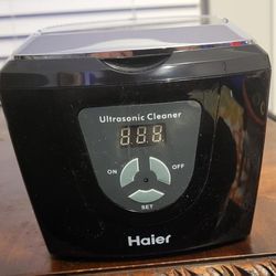 Haier Hu335w Ultrasonic Cleaner for Jewelry Eyeglasses and More