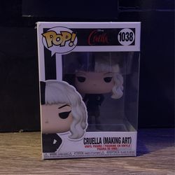 Cruella Making Art Funko Pop