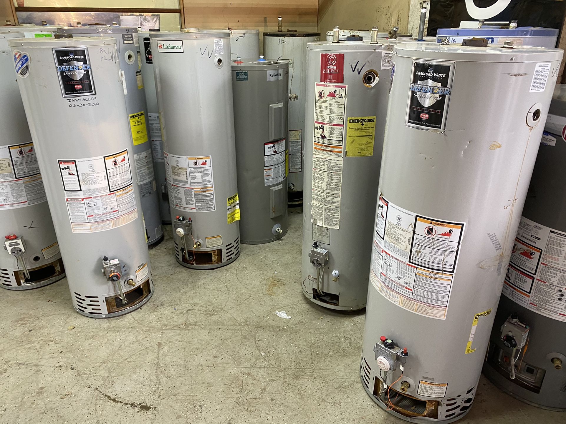 Hot Water Tanks Starting At $140
