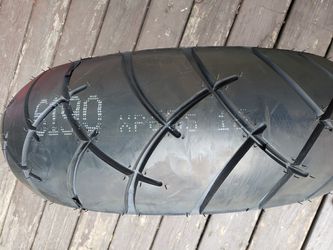 Dunlop rear motorcycle tire