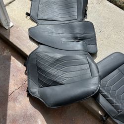 Car Seats Cover For Honda Civic $2 0  Black  Form Front And Back 