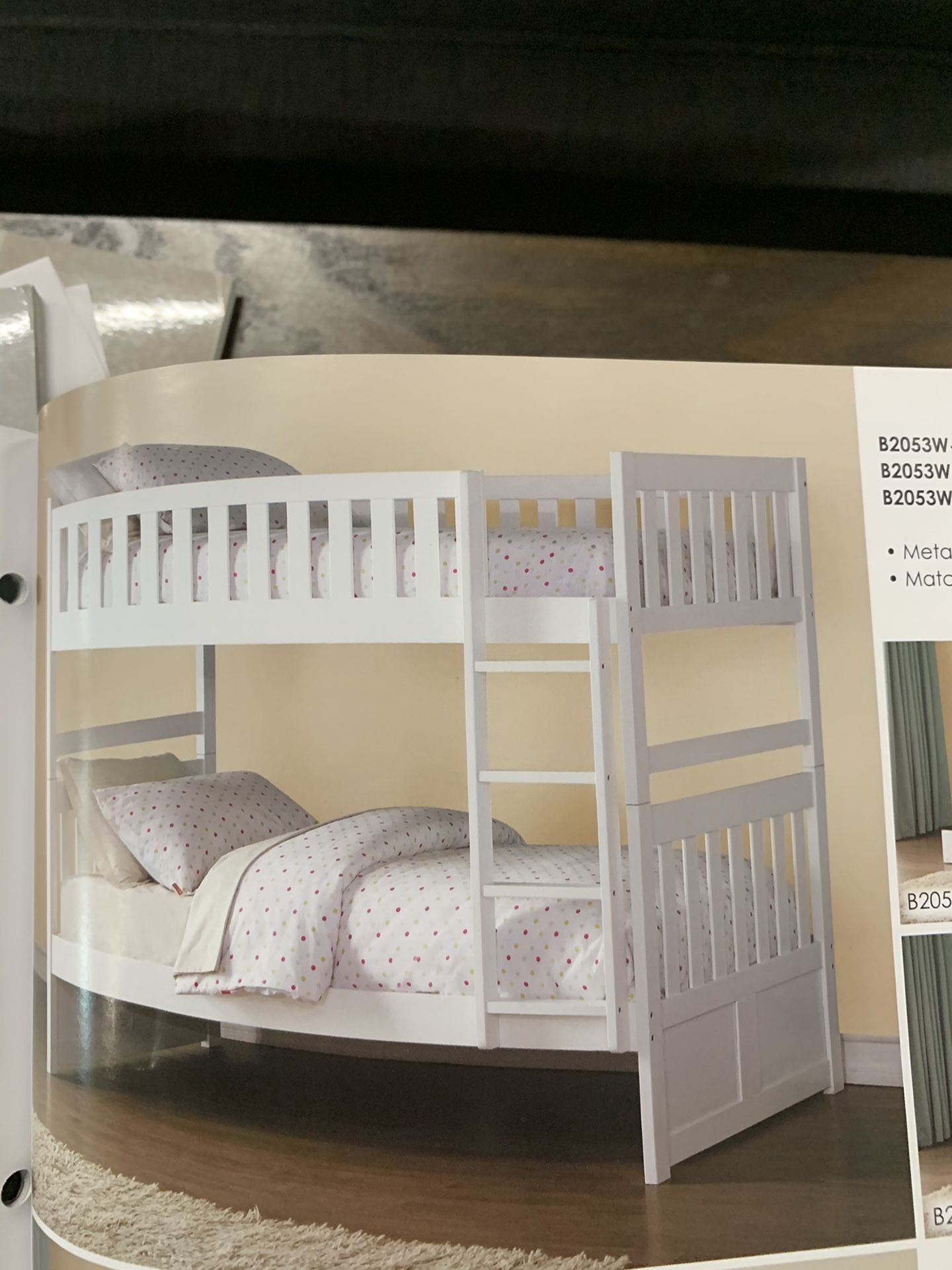 Twin over twin bunk bed On Sale