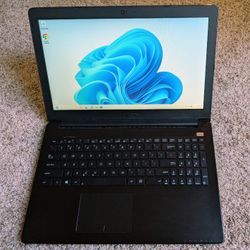 15.6” ASUS SSD Laptop Computer / Activated Windows 11 + MS Office