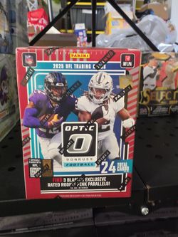 2025 Panini Donruss Optic NFL Trading Cards Blaster Box