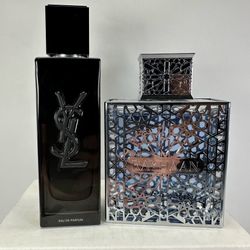 YSL MYSLF EDP 6Oml 2oz & Rayhaan Aquatica 100ml Near Full Bottles Great for Summer - Price is Firm