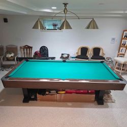 Brunswick 9ft 3 Piece Slate With Ball Returns