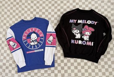 Pochacco/My Melody & Kuromi sweaters size Small (Juniors)