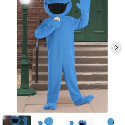 Deluxe Cookie Monster Halloween Costume 