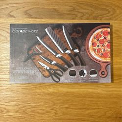 6 pcs Knives And Kitchen Tools Set
