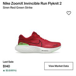 Nike ZoomX Invincible Run Flyknit 2 Size 12