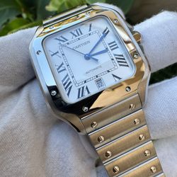 Cartier Santos Large 39mm Automatic Watch WSSA0009