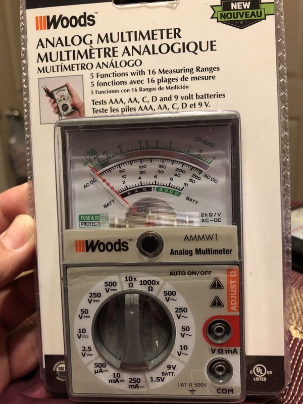Woods Analog Multimeter for Sale in YSLETA SUR, TX OfferUp