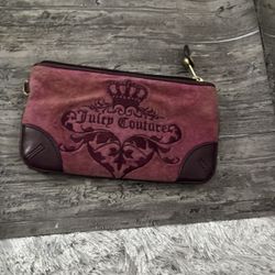 Juicy couture velour logo handbag rare purse vintage clutch bag y2k gem wallet 