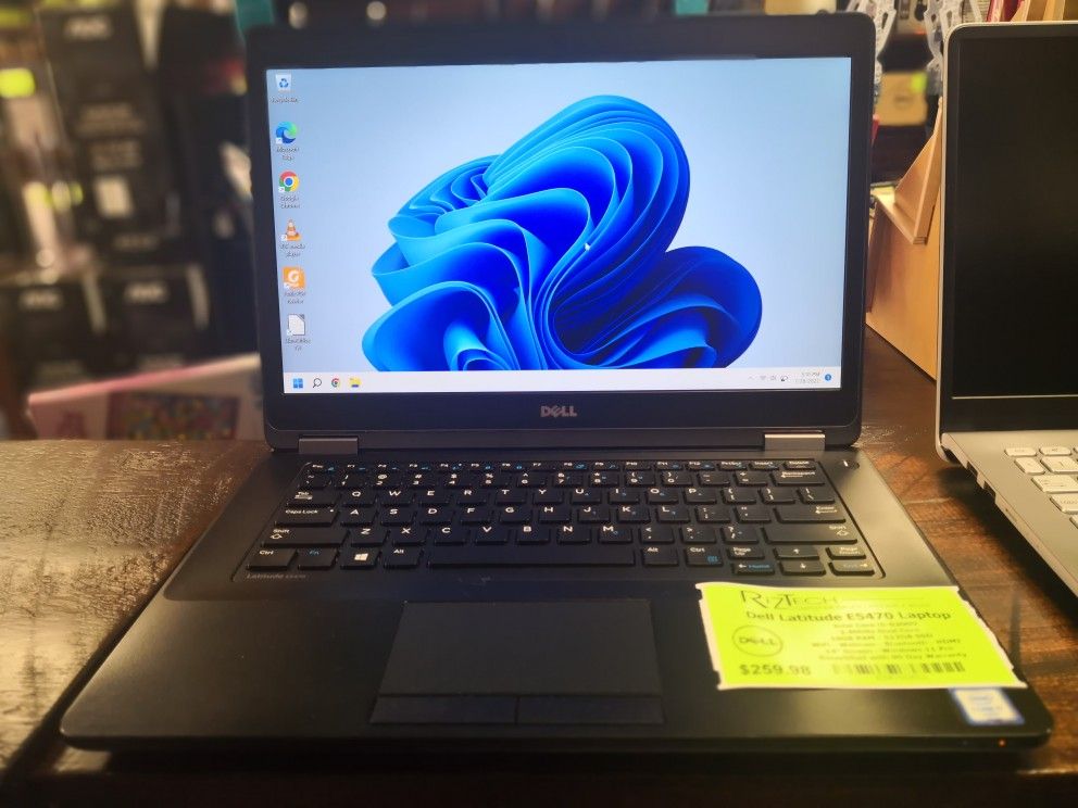 Dell Latitude E5470 Laptop
Intel Core i5-6300U
2.40GHz Dual Core
16GB RAM 512GB SSD
WiFi Webcam Bluetooth HDMI
14" Screen