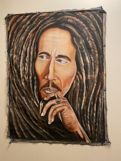 Bob Marley Painting